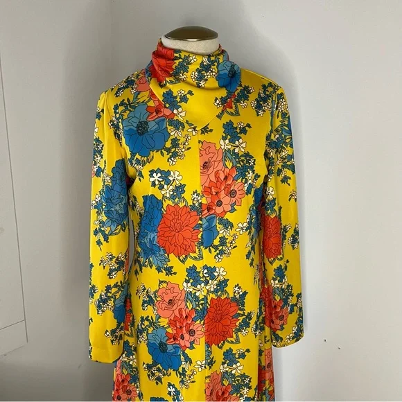 Floral Yellow Dress - Picture 8 of 12